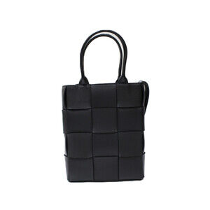 Bottega Veneta Crossbody Bag Shoulder Intrecciato Black